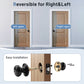 Installation instruction of KNOBWELL Modern Black Door Knobs With Lock for Interior Doors