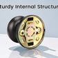 Close-up of KNOBWELL Bronze Single Non-Turning Dummy Knobs For Decorative Use