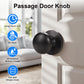 Function of KNOBWELL Modern Passage Bronze Indoor Door Knobs Without Lock for Interior Doors