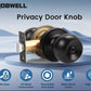 Function of KNOBWELL Round Ball Black Bedroom&Bathroom Door Knobs With Privacy Lock