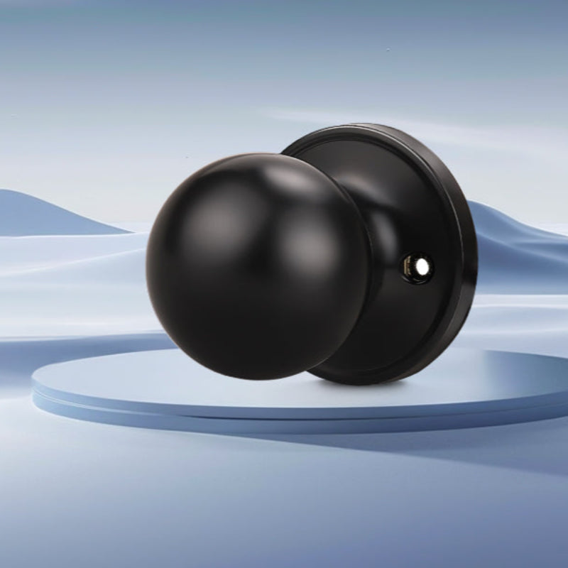 Close-up of KNOBWELL Round Ball Single Dummy Door Knob for Decorative Interior Doors