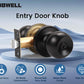 KNOBWELL Modern Exterior Door Knob With Lock and Different Keys