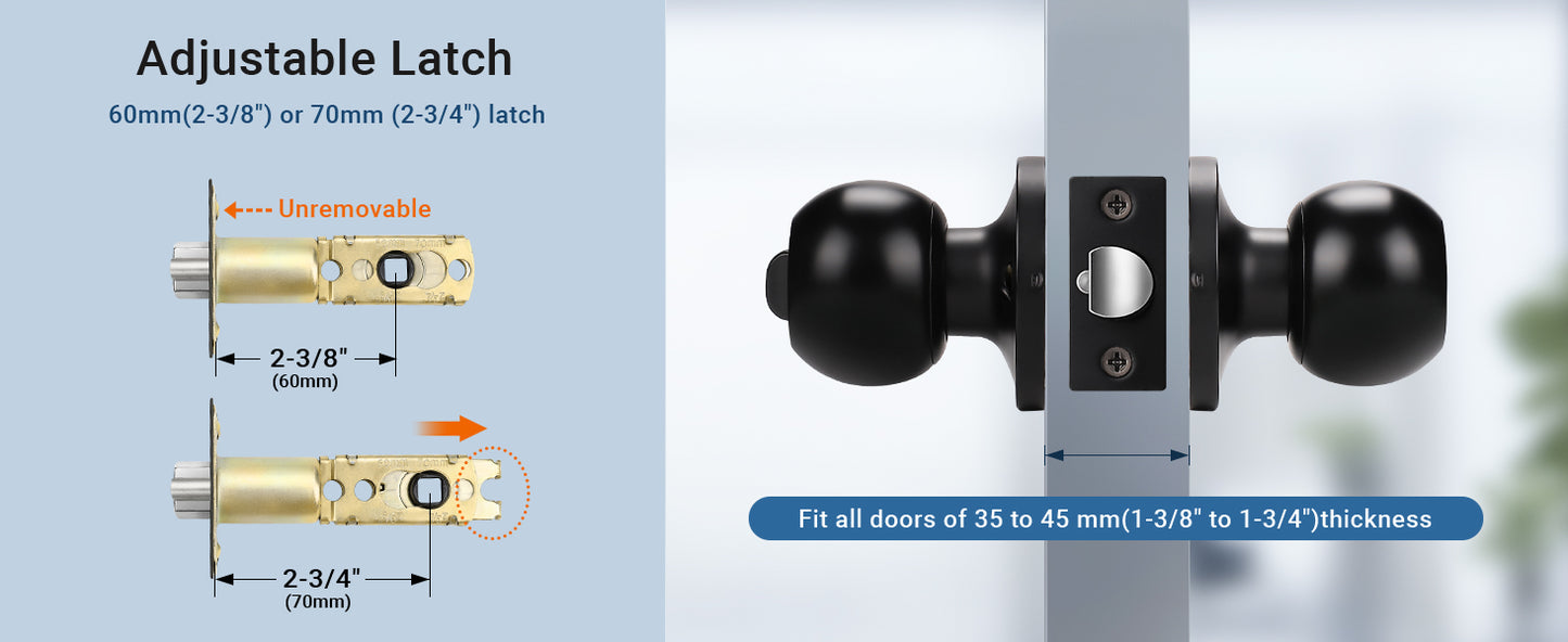 Round Shape Door Knobs - DL607