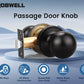 KNOBWELL Round Ball All Function Door Knobs For Interior and Exterior