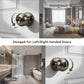 KNOBWELL Flat Ball Multi-Function Interior & Outdoor Door Knobs