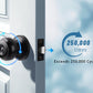 Test of KNOBWELL Black Keyed Interior Door Knob For Front Doors with Lock and Key