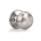 KNOBWELL Satin Nickel Door Knobs Interior Door Knobs Hallway and Closet Door Knob, Bedroom Door Knob