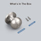 KNOBWELL Affordable Dummy Stainless Steel Door Knobs components