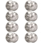 KNOBWELL Satin Nickel Door Knobs Interior Door Knobs Hallway and Closet Door Knob, Bedroom Door Knob