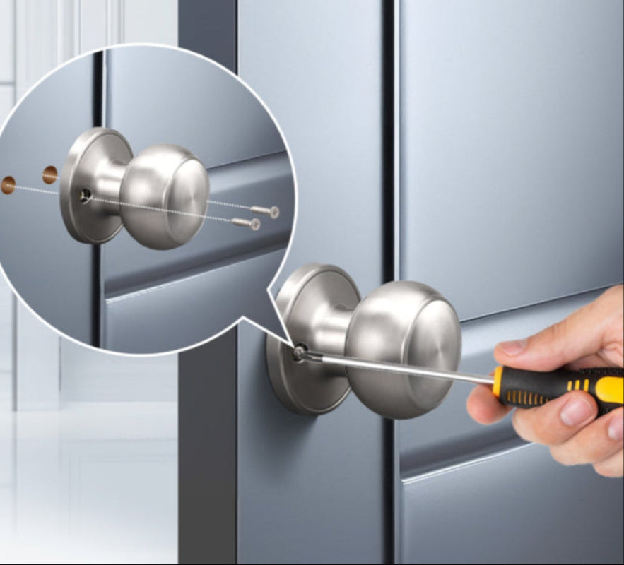 details of KNOBWELL Decorative nickel Dummy Door Knob For Interior,Closets & Pantry