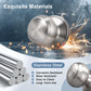 Stainless Steel Material of KNOBWELL Affordable Passage Door Knobs