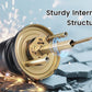 KNOBWELL Cylinder Ball Interior Privacy Door Knobs With Lock For Bedroom