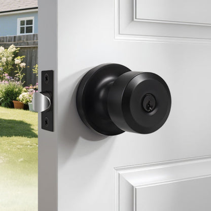 KNOBWELL Keyed Alike Exterior Door Knobs with Locks