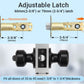 adjustable latch