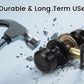 durable black door knobs