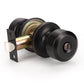 KNOBWELL Cylinder Ball Interior Privacy Door Knobs With Lock For Bedroom