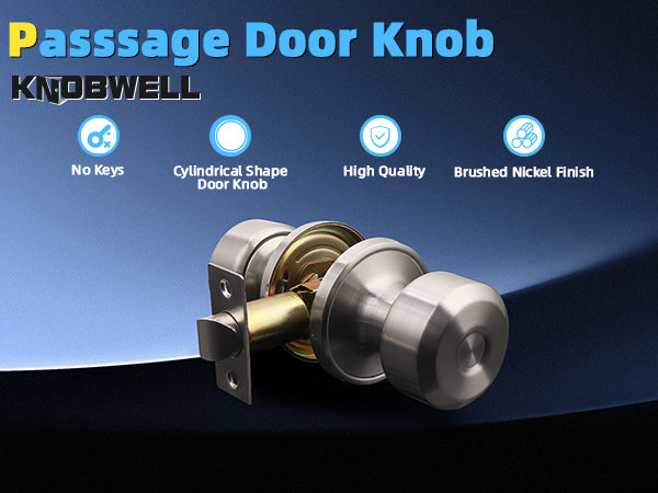 Cylindrical Shape Door Knobs - DL610