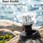 Modern Crystal Door Knobs with Classic Round Rosette - DLC20