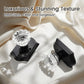 KNOBWELL Glass Door Knobs Interior, Vintage Crystal Door Knobs, Door Locksets（C20H）