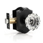 KNOBWELL Glass Door Knobs Interior, Vintage Crystal Door Knobs, Door Locksets（C20H）