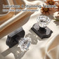 KNOBWELL Glass Door Knobs Interior, Vintage Crystal Door Knobs, Door Locksets（C20H）