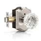 KNOBWELL Glass Door Knobs Interior, Vintage Crystal Door Knobs, Door Locksets（C20H）