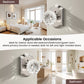 KNOBWELL Glass Door Knobs Interior, Vintage Crystal Door Knobs, Door Locksets（C20H）