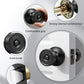 KNOBWELL 1 Pack Gold Door Knobs Interior, Privacy Door Knob for Bedroom or Bathroom, Heavy Duty Zinc-Alloy Privacy Door Knob, Gold Interior Door Knobs with Emergency Unlock