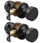 KNOBWELL 1 Pack Gold Door Knobs Interior, Privacy Door Knob for Bedroom or Bathroom, Heavy Duty Zinc-Alloy Privacy Door Knob, Gold Interior Door Knobs with Emergency Unlock