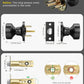 KNOBWELL 1 Pack Gold Door Knobs Interior, Privacy Door Knob for Bedroom or Bathroom, Heavy Duty Zinc-Alloy Privacy Door Knob, Gold Interior Door Knobs with Emergency Unlock
