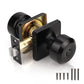 KNOBWELL Modern Square Keyless Interior Door Knobs-All Function