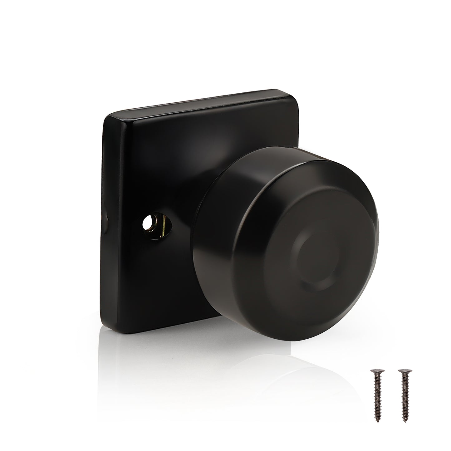 KNOBWELL Modern Square Interior Door Knobs-All Function
