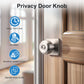 KNOBWELL Modern Square Interior Door Knobs-All Function