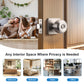 KNOBWELL Modern Square Interior Door Knobs-All Function