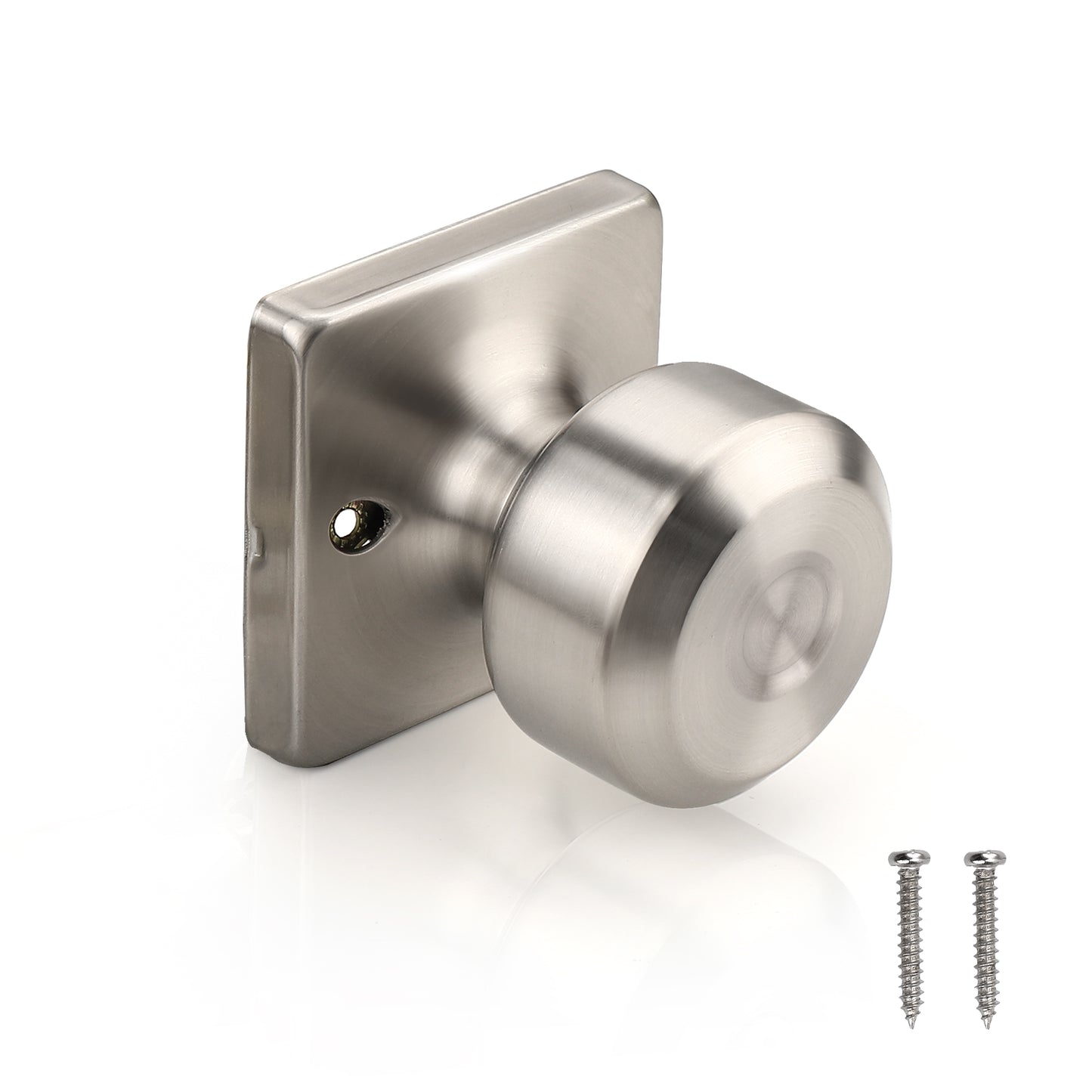 KNOBWELL Modern Square Interior Door Knobs-All Function