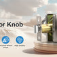 KNOBWELL Modern Square Interior Door Knobs-All Function