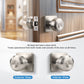 KNOBWELL Modern Square Interior Door Knobs-All Function