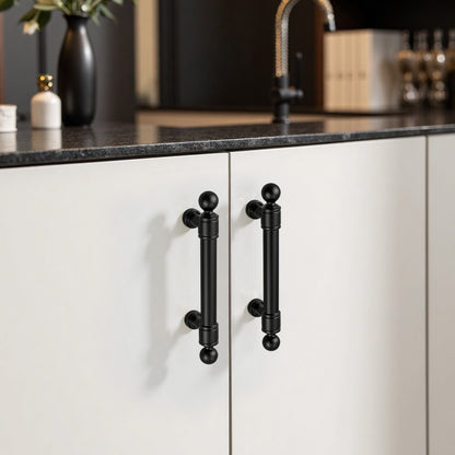 KNOBWELL Aluminum Alloy Solid Kitchen Cabinet Handles Drawer Pulls Cabinet Pulls - PD206A