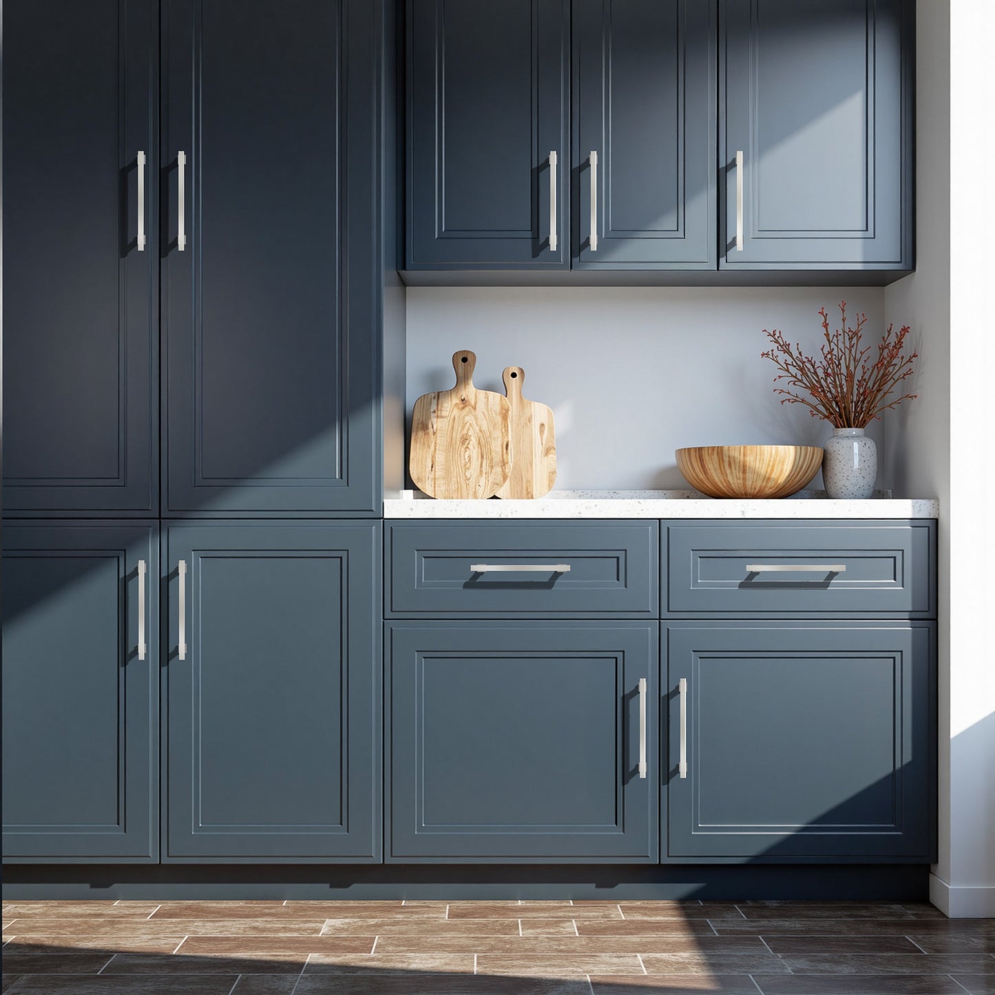 KNOBWELL Zinc Alloy Solid Kitchen Cabinet Handles Drawer Pulls - PD92002