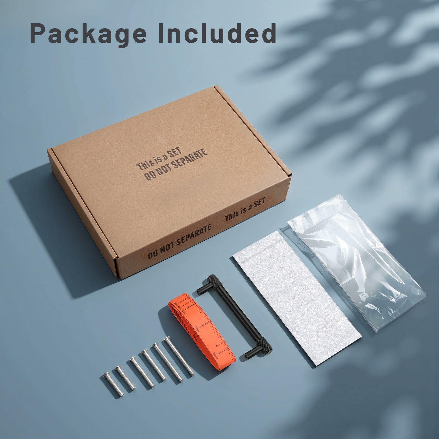 KNOBWELL Aluminum Alloy Solid Kitchen Cabinet Handles Drawer Pulls Cabinet Pulls - PDT02