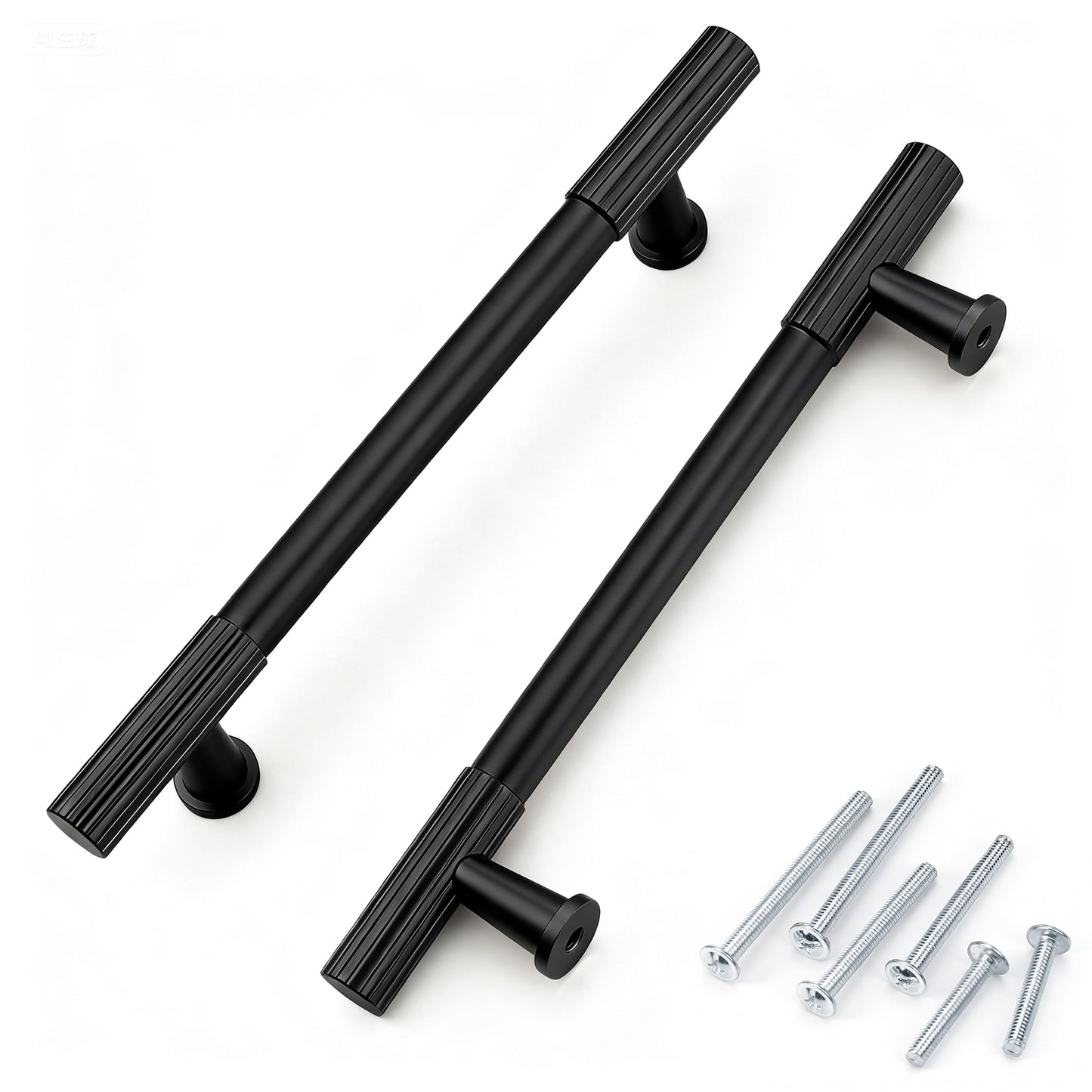 KNOBWELL Cabinet Pulls - Solid Cabinet Handles, Fade-Resistant Surface - Drawer Pulls Kitchen Hardware for Modern Dresser Cupboard Furniture-PDT04