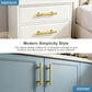 KNOBWELL Cabinet Pulls - Solid Cabinet Handles, Fade-Resistant Surface - Drawer Pulls Kitchen Hardware for Modern Dresser Cupboard Furniture-PDT04