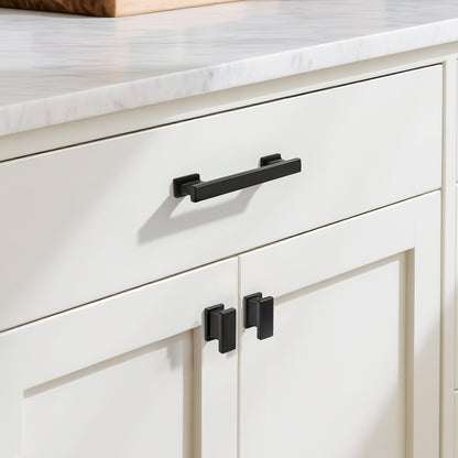 KNOBWELL Zinc Alloy Solid Kitchen Cabinet Handles Drawer Pulls - PD92002