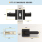 Size dimensions of KNOBWELL Heavy Duty Privacy Keyless Door Lock With Handle