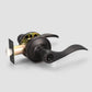 KNOBWELL Bronze Keyed Entry Door Lock – Front Door Lock with Keyed Different Keys