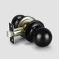 KNOBWELL Round Ball Black Passage Door Knobs For Interior