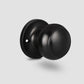 KNOBWELL Decorative Black Dummy Door Knob For Interior